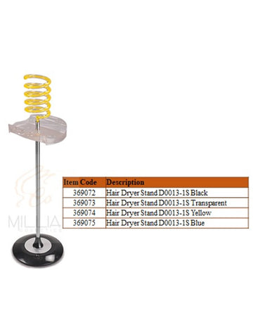 Hair Dryer Stand D0013-1S Black